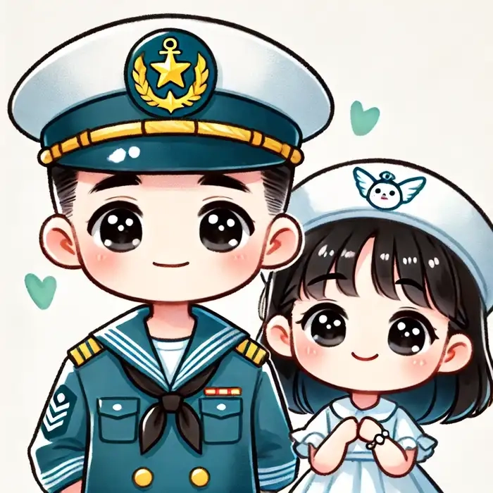 Cập nhật bộ ảnh hot chibi bộ đội
