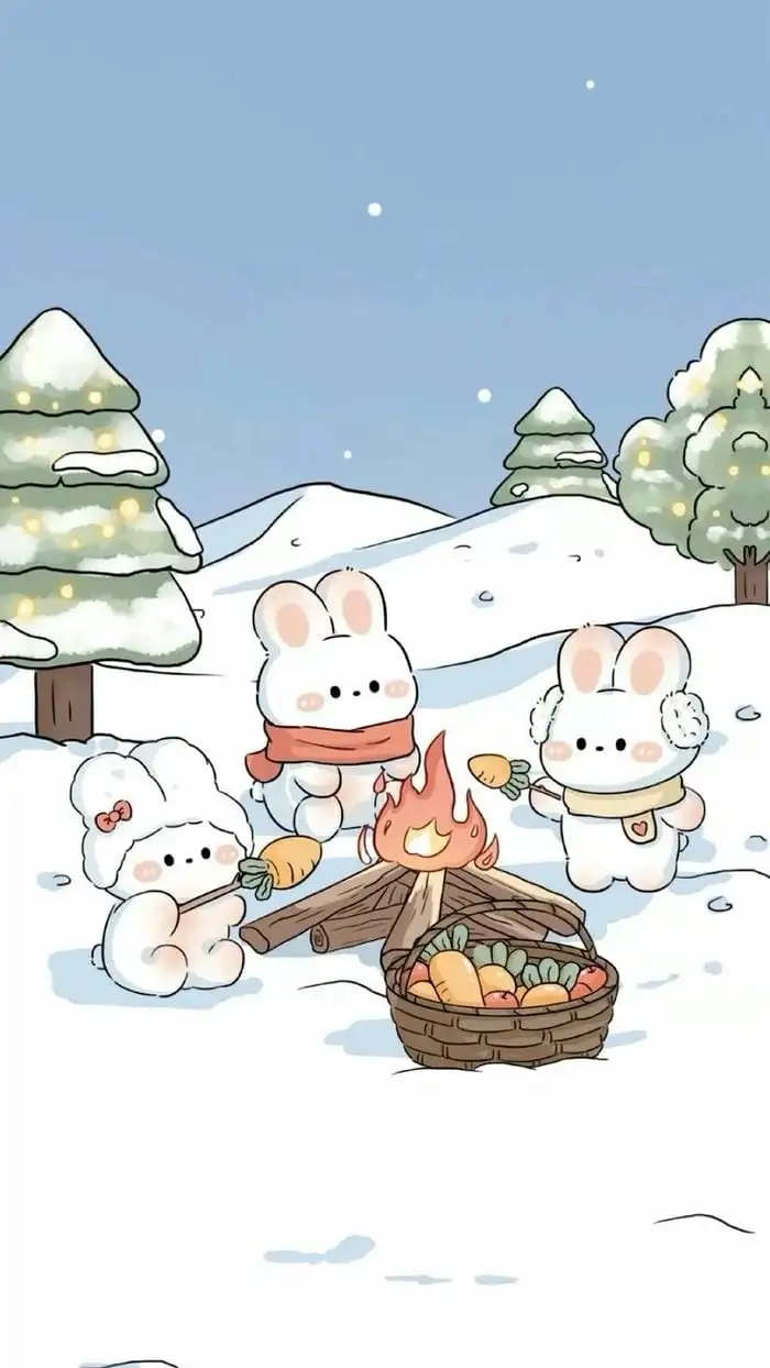 Chiêm ngưỡng ngay hình con thỏ cute chibi