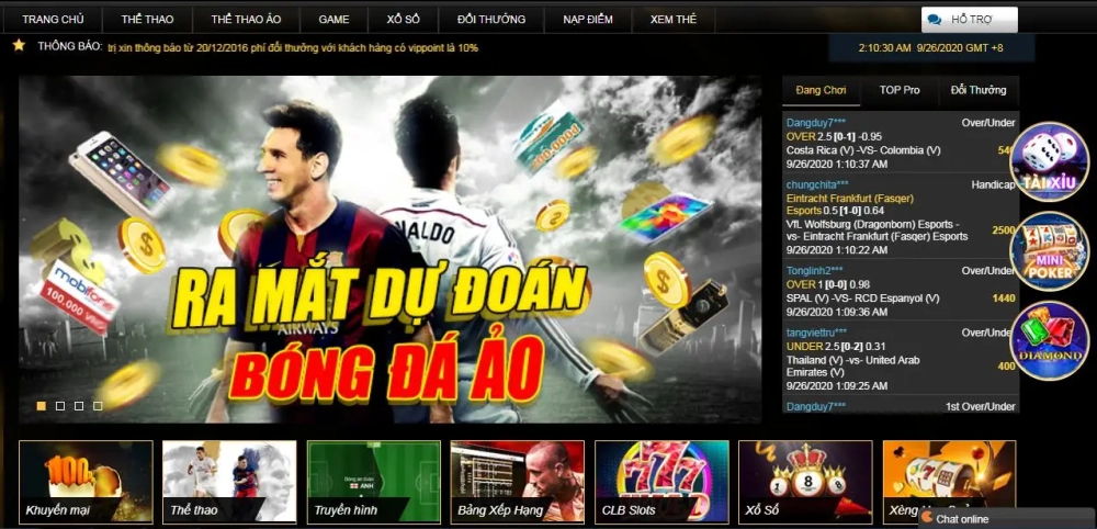  Nhận bonus hấp dẫn khi đăng ký Bet168vn qua link giới thiệu