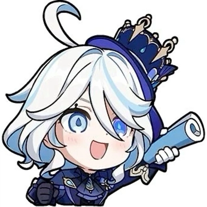 Hình cực đẹp dành cho fan genshin impact furina chibi