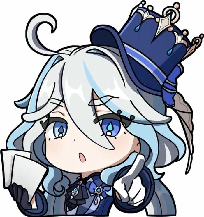 Sưu tập icon xinh xắn furina chibi icon