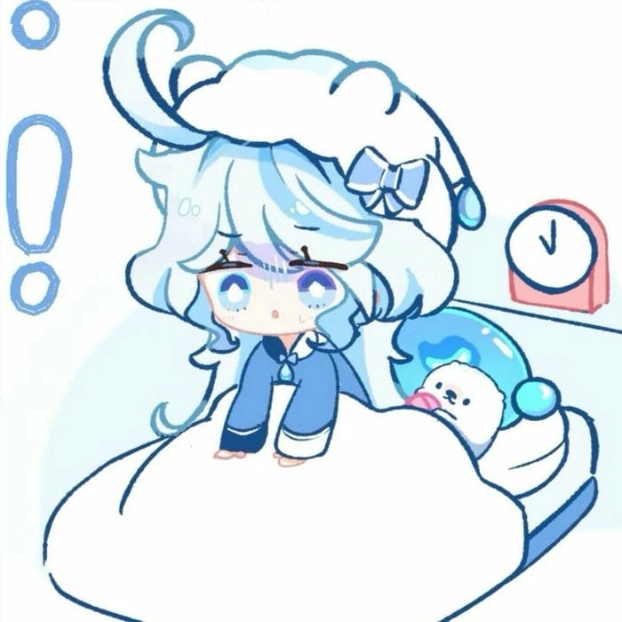 Đổi ngay ảnh đại diện cực xinh furina chibi pfp