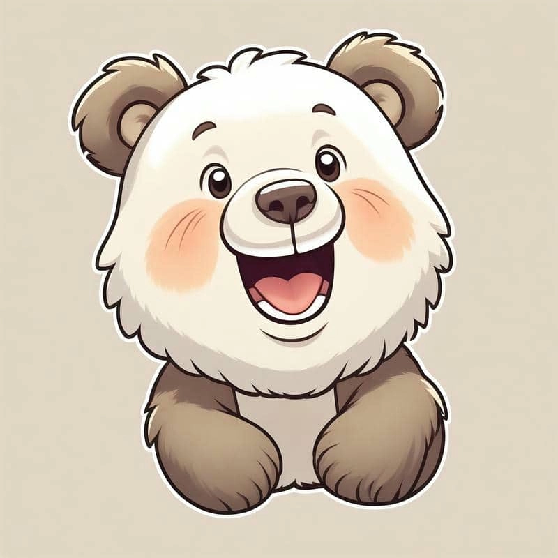 Bộ ảnh đẹp mắt gấu chibi cute