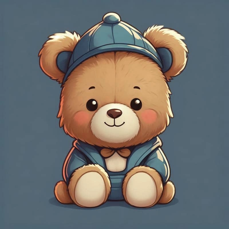 Bộ ảnh nổi bật hình cute chibi gấu