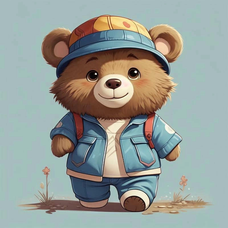 Sưu tầm ảnh đẹp hình gấu cute chibi