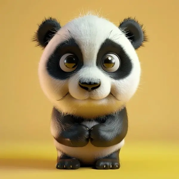 Sở hữu ngay bộ sưu tập avatar ảnh gấu trúc cute chibi