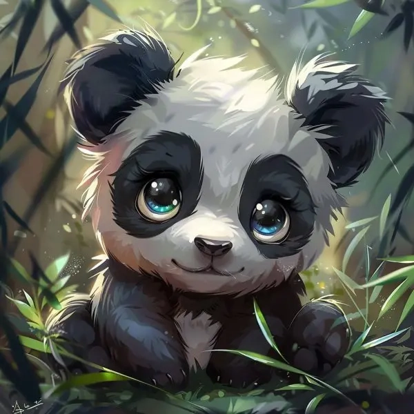 Đừng bỏ lỡ bộ sưu tập avatar chibi cute chibi gấu trúc