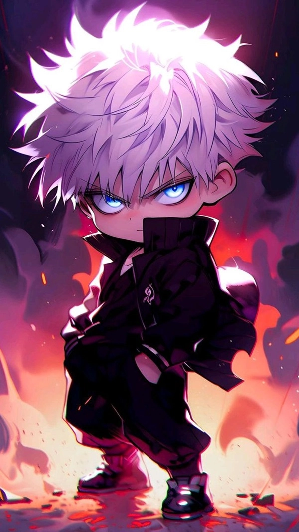 Tải ngay gojo chibi gif động vui nhộn