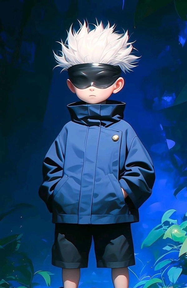 Bộ sưu tập cute gojo chibi face siêu yêu