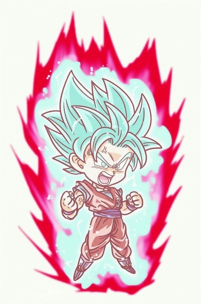 Xem ngay ảnh cực cute son goku chibi