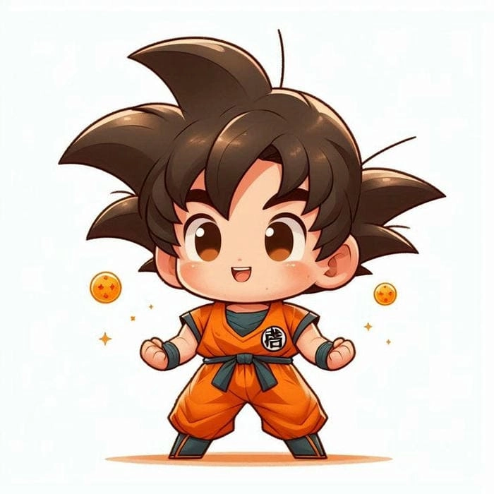 Xem ngay hình ảnh đẹp hình ảnh goku chibi