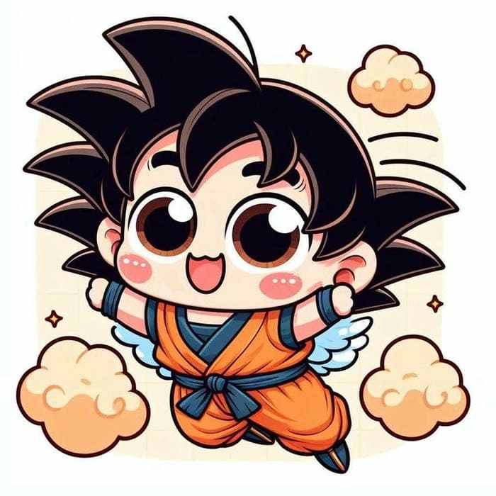 Khám phá phiên bản đặc biệt blue goku chibi