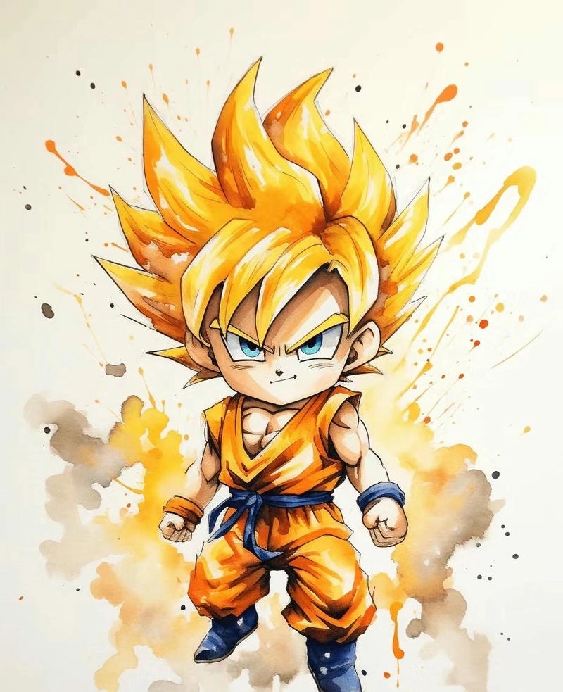 Mua ngay mô hình siêu đẹp mô hình goku chibi
