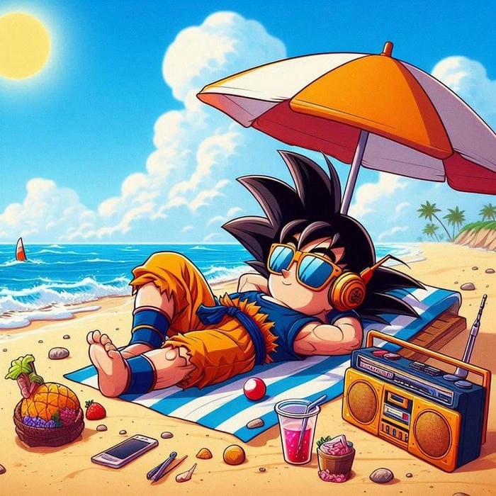 Xem ngay ảnh đang nhảy goku chibi dance