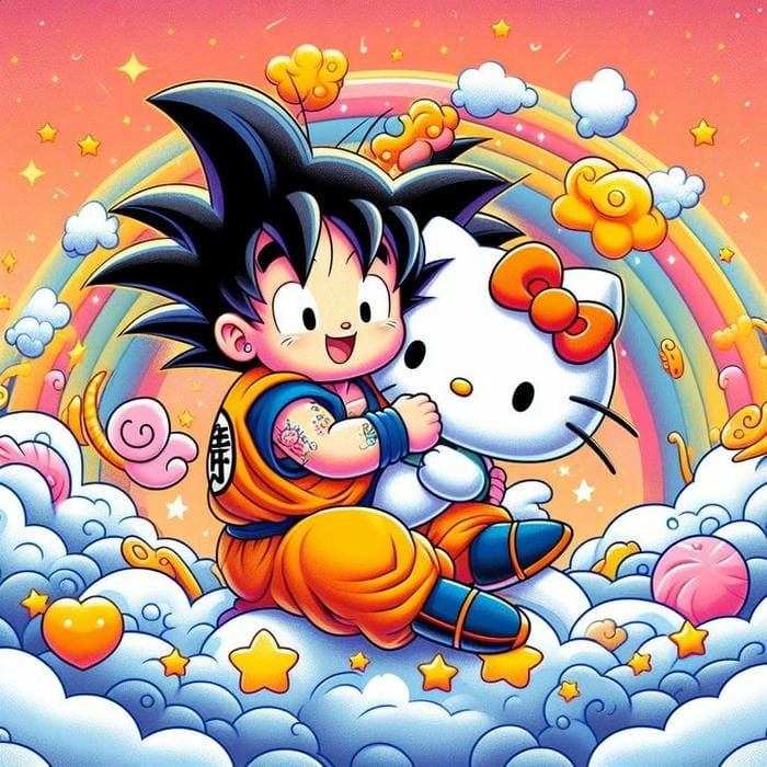 Tải ngay ảnh động đẹp goku chibi gif