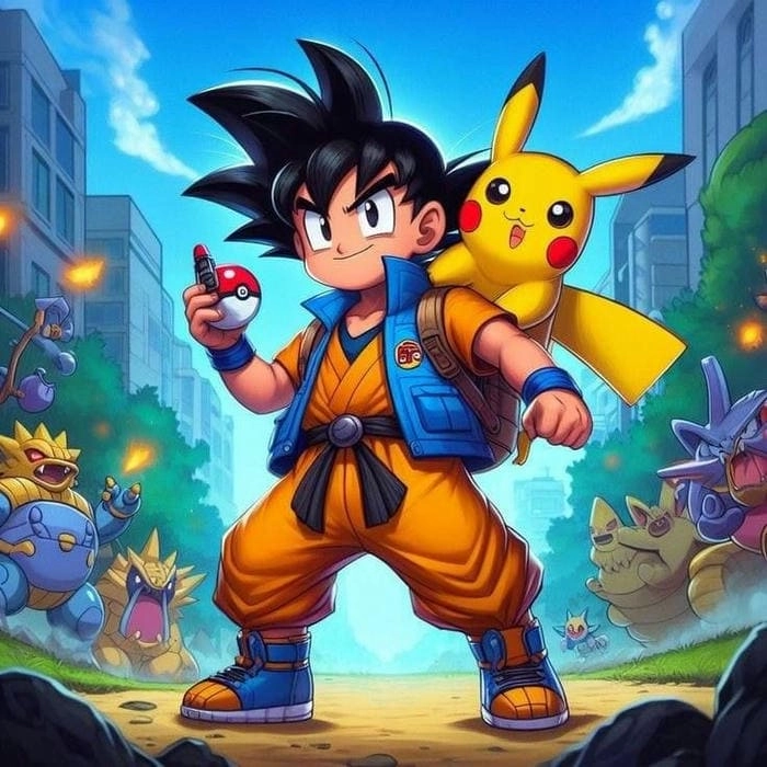 Chiêm ngưỡng ảnh kamehameha goku chibi kamehameha