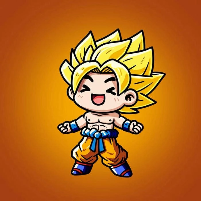 Tìm ngay phiên bản ssj blue goku chibi ssj blue
