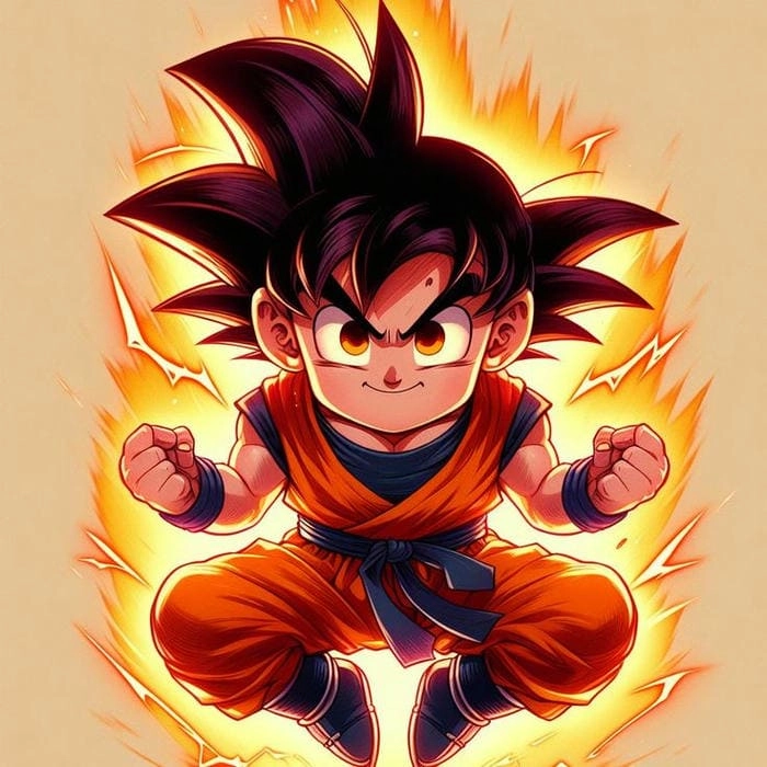 Khám phá ngay bộ ảnh goku chibi dễ thương
