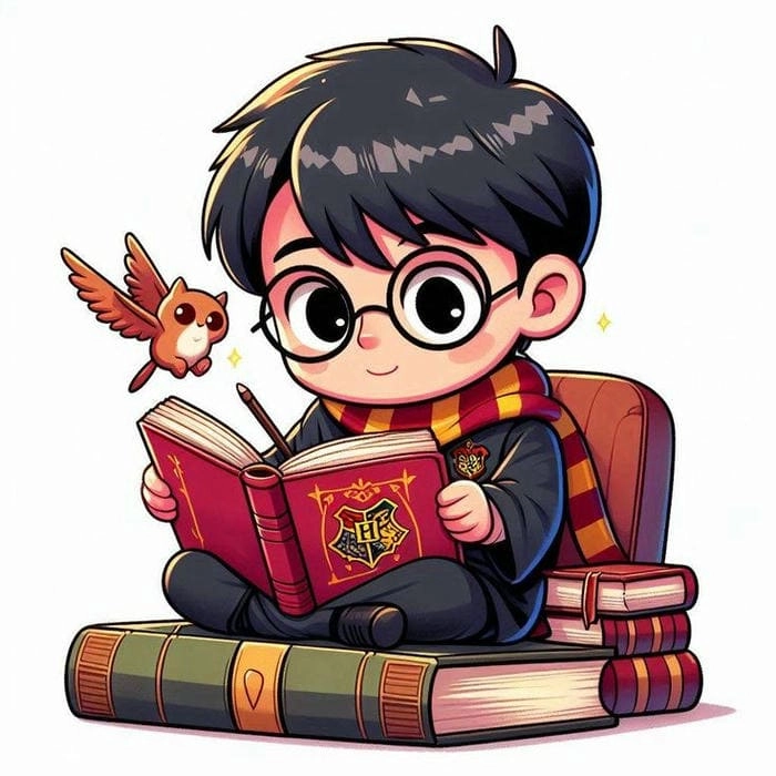 Thử ngay phong cách vẽ harry potter chibi