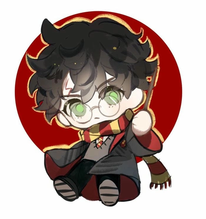 Đón mùa lễ hội cùng harry potter chibi christmas