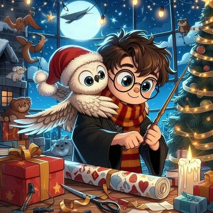Tải ngay file thiết kế harry potter chibi svg