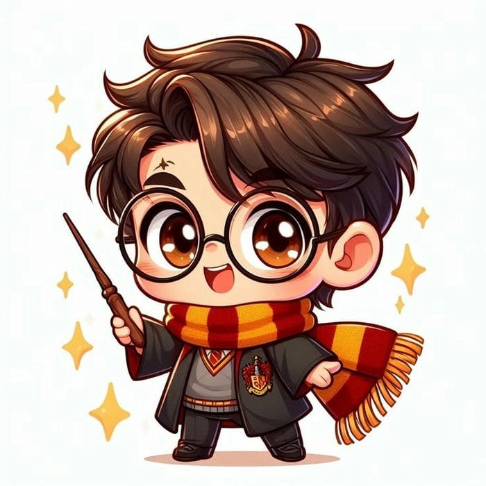 Trải nghiệm sống động với harry potter chibi 3d