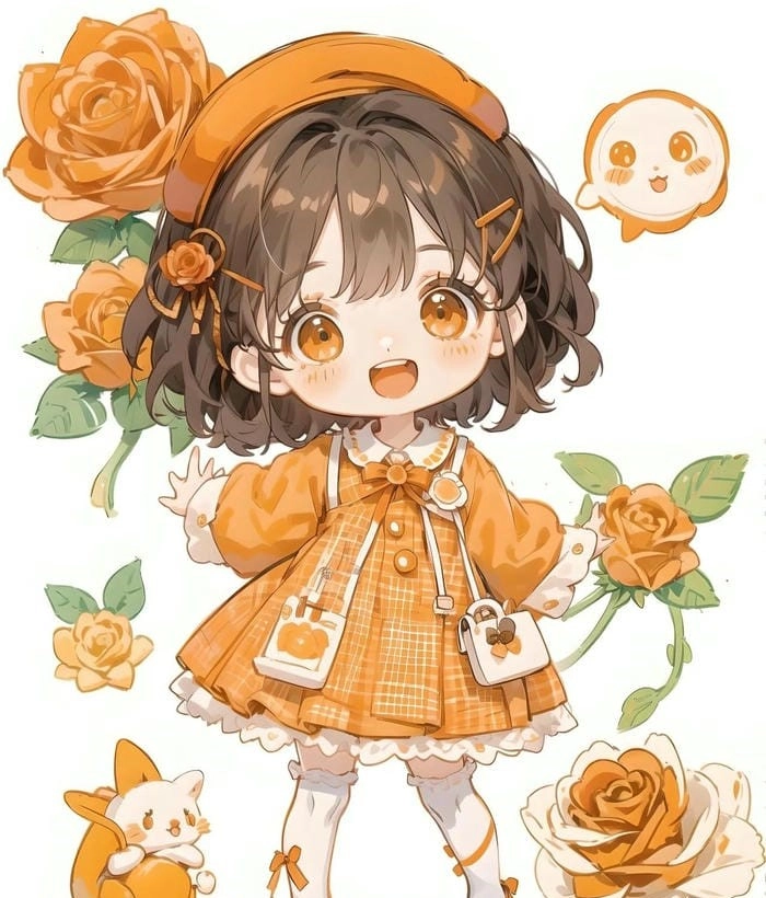 Thử ngay chibi cute avatar anime nữ cực chất