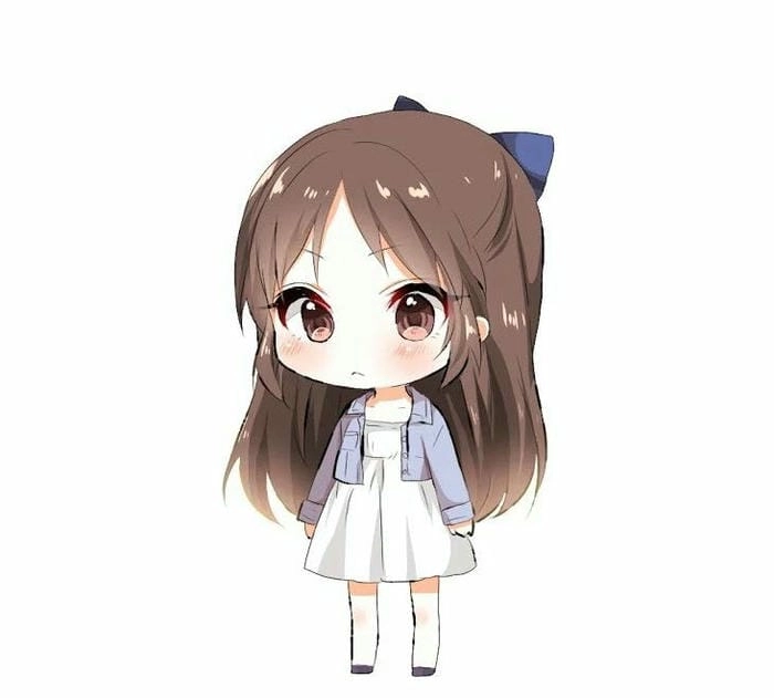 Chiêm ngưỡng avatar chibi nữ cute đeo kính xinh xắn