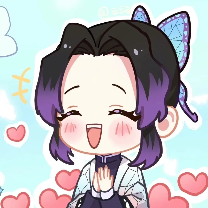 Chiêm ngưỡng bộ ảnh kawaii shinobu chibi đẹp mê ly