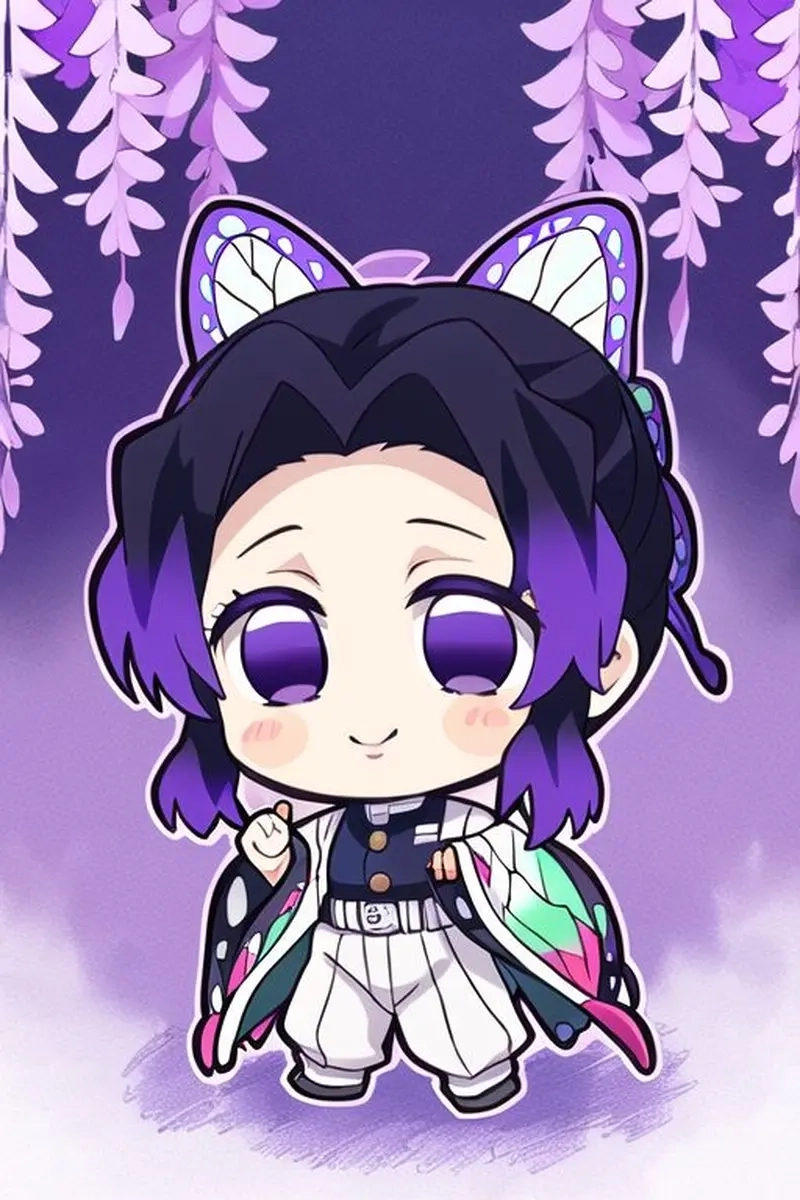 Khám phá anime chibi cute shinobu chibi nổi bật