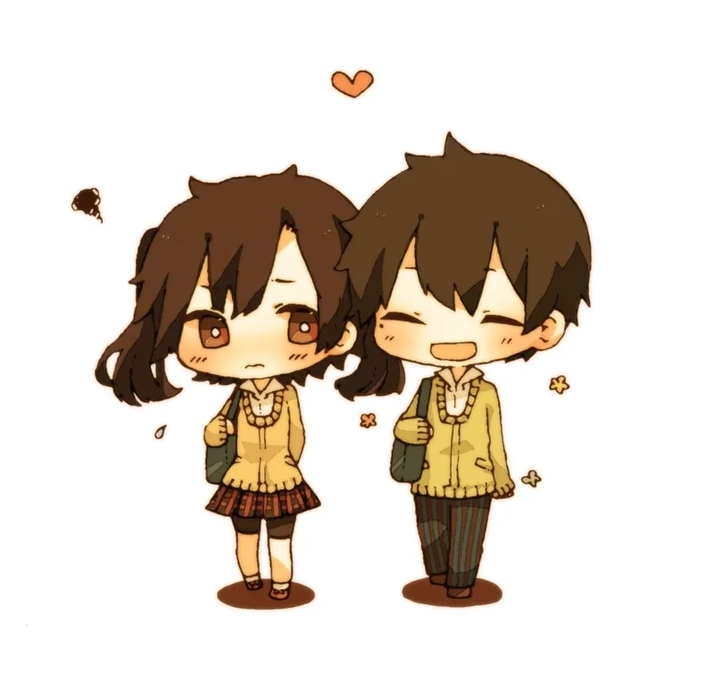 Khám phá ngay ảnh cặp đôi chibi cute