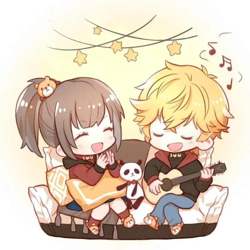 Cập nhật ngay anime chibi cặp đôi cute