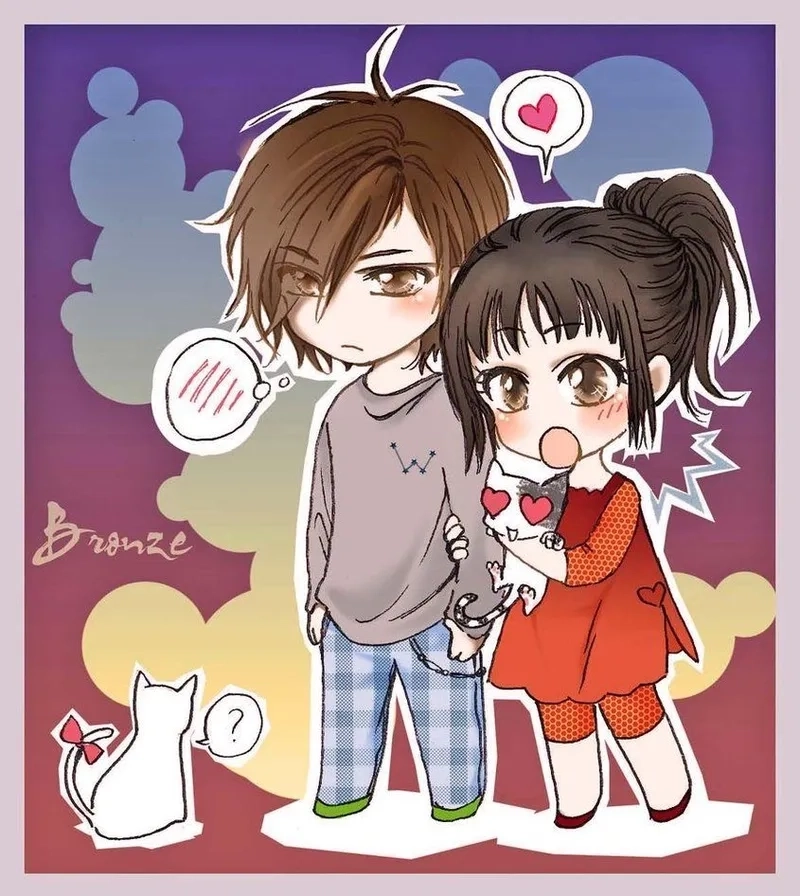 Đừng bỏ lỡ cặp đôi chibi cute siêu dễ thương