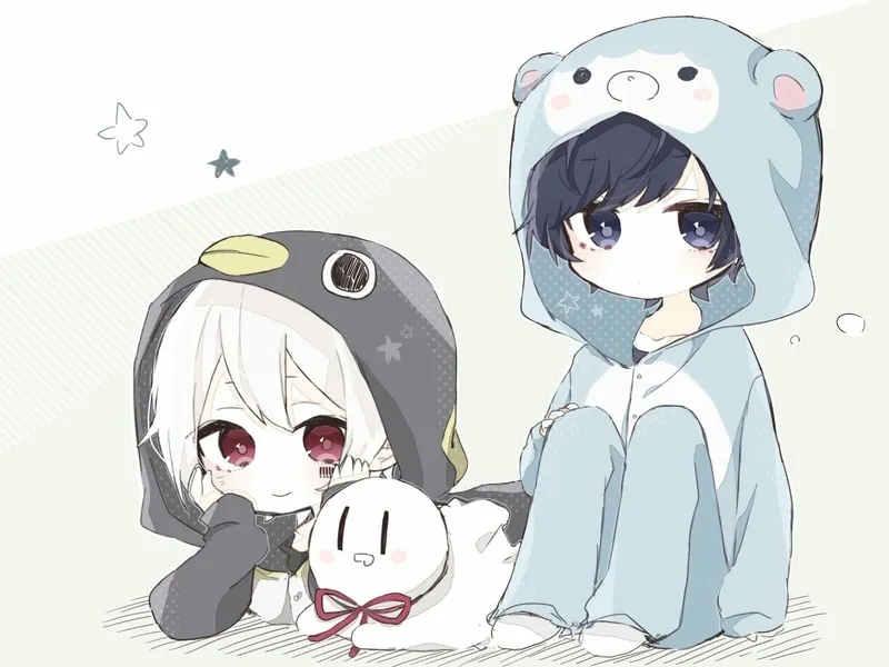 Cập nhật ngay hình cặp đôi chibi cute đẹp nhất