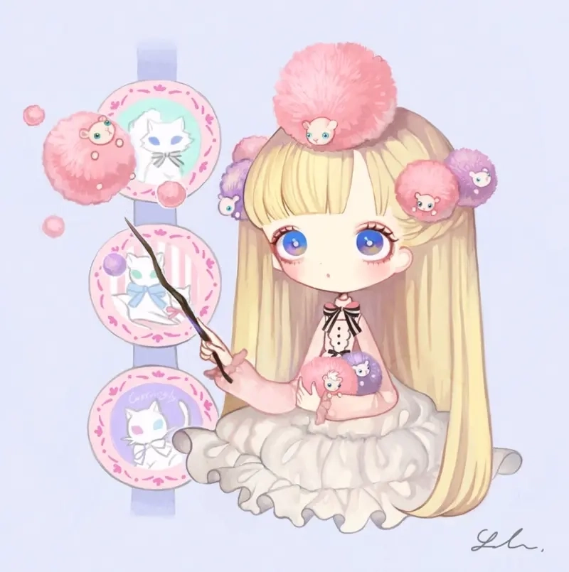 Bộ sưu tập ngộ nghĩnh hình nền anime chibi dễ thương