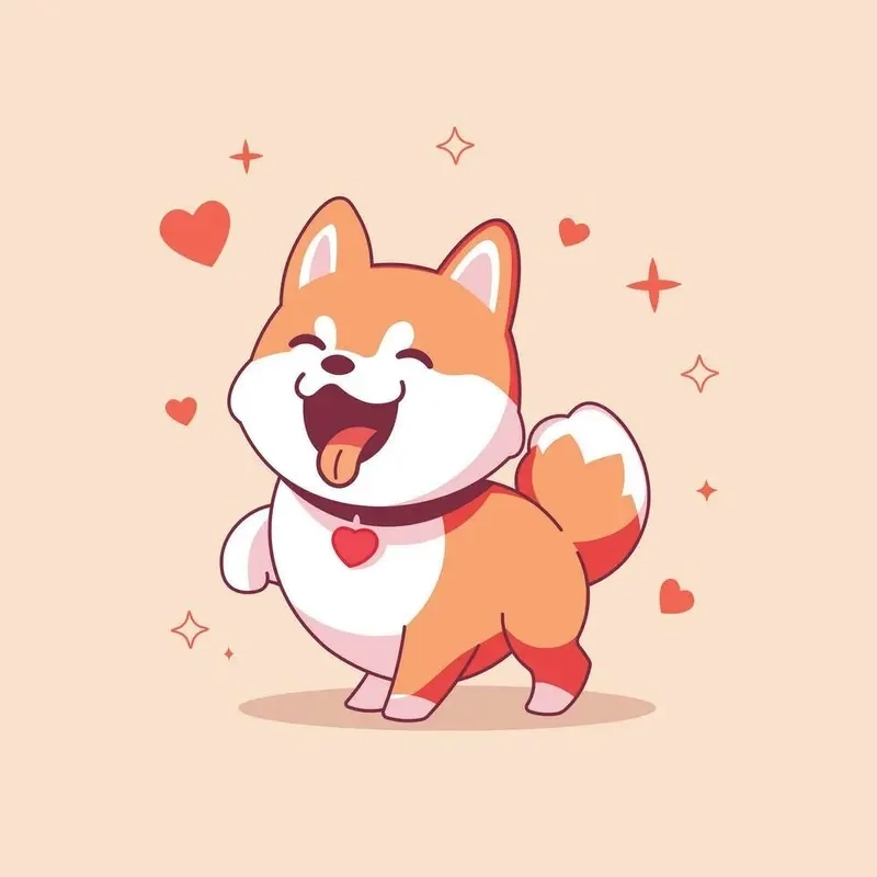 Dễ thương hết nấc hình nền chó cute chibi