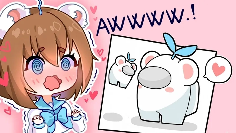 Ngắm nhìn mèo simmy cute chibi