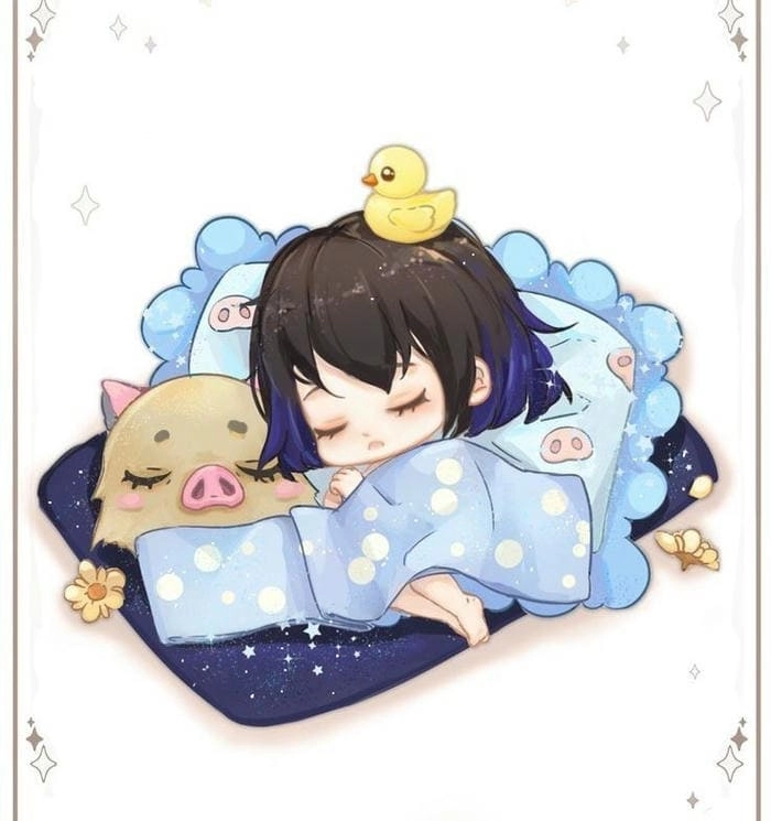 Ngắm nhìn aoi and inosuke chibi cực xinh