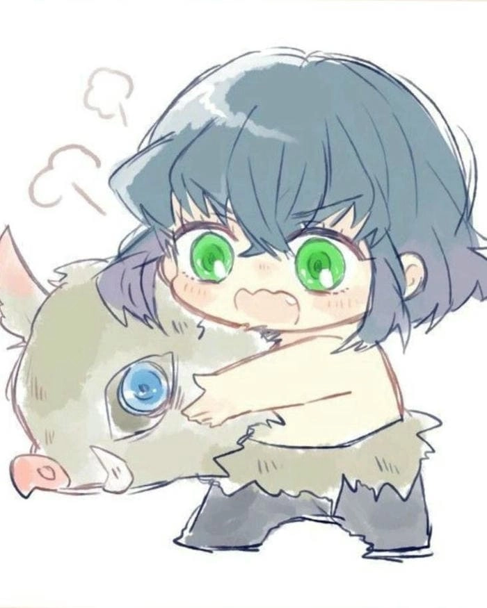 Tải ngay hình nền inosuke chibi siêu đẹp
