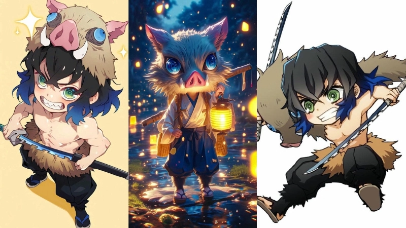 Đặc điểm của ảnh inosuke chibi đẹp