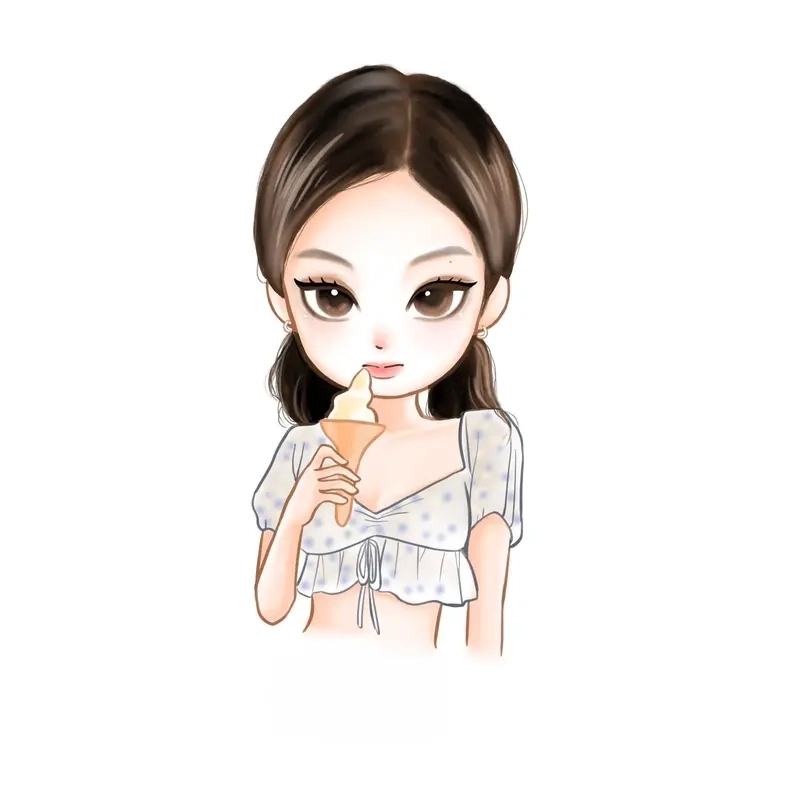 Cập nhật bộ hình ảnh jennie chibi mới nhất