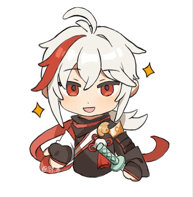 Ngắm nhìn phong cách mới kazuha toyama chibi