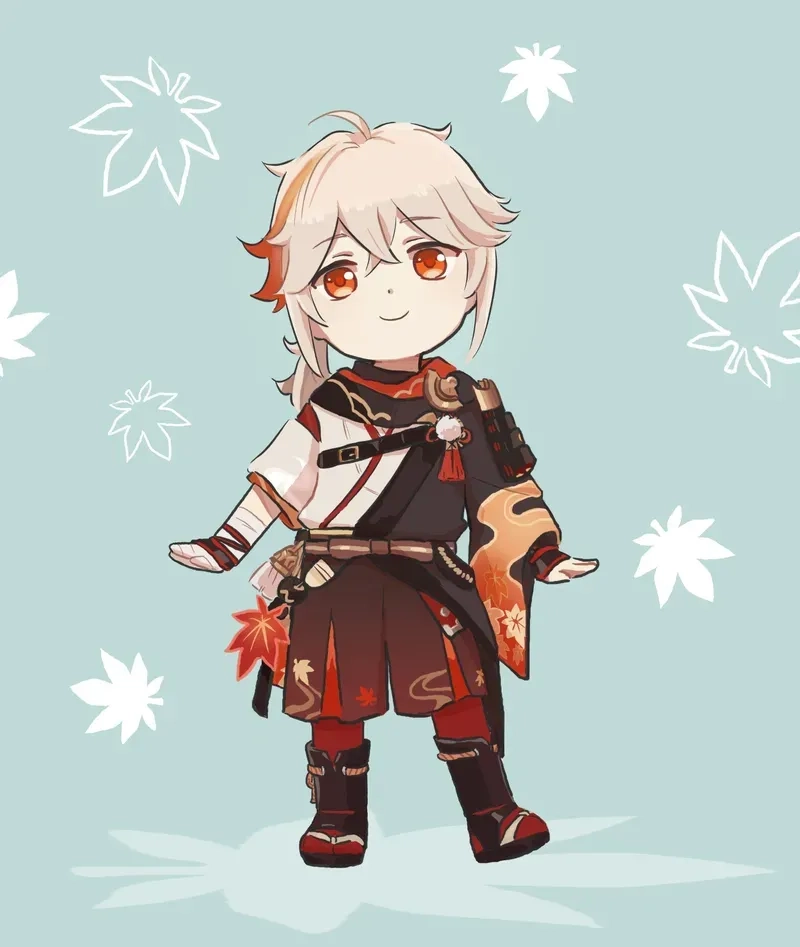 Bộ sưu tập dành cho fan genshin impact kazuha chibi