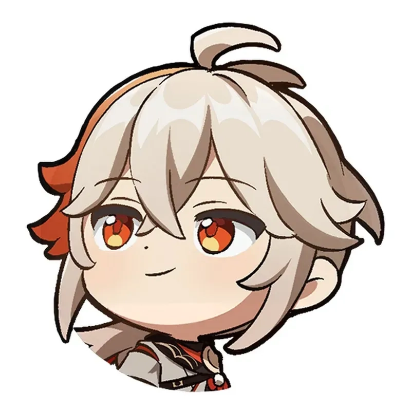 Tải ngay bộ icon dễ thương kazuha chibi emote