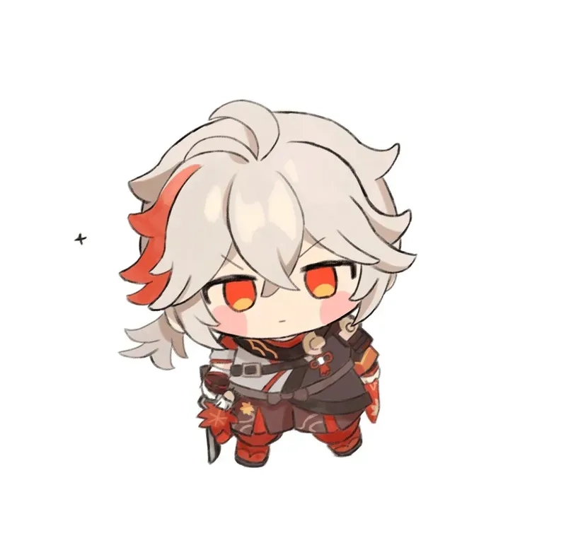 Chiêm ngưỡng phong cách mới kazuha chibi genshin