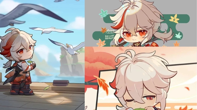 Đặc điểm của ảnh kazuha chibi đẹp
