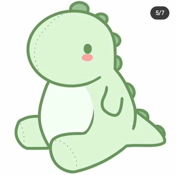 Cập nhật ngay bộ sưu tập khủng long cute chibi