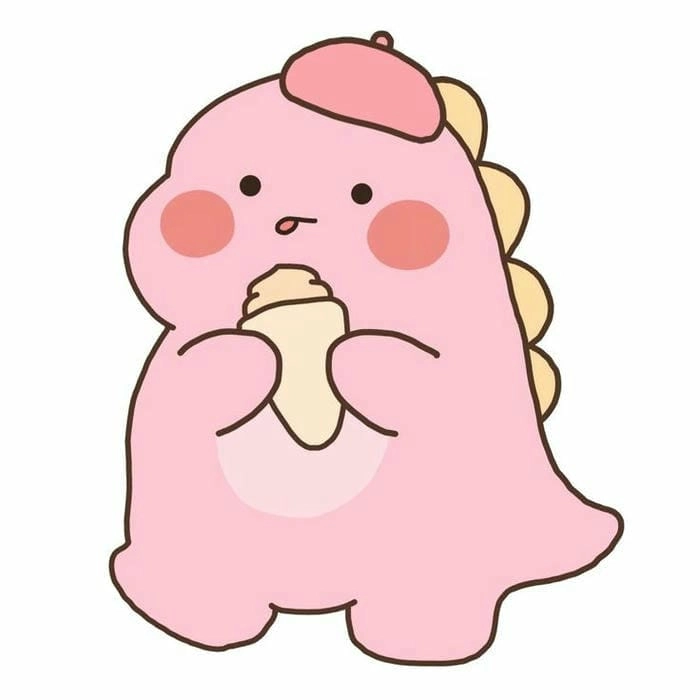 Thế giới ảnh siêu đáng yêu của ảnh chibi khủng long