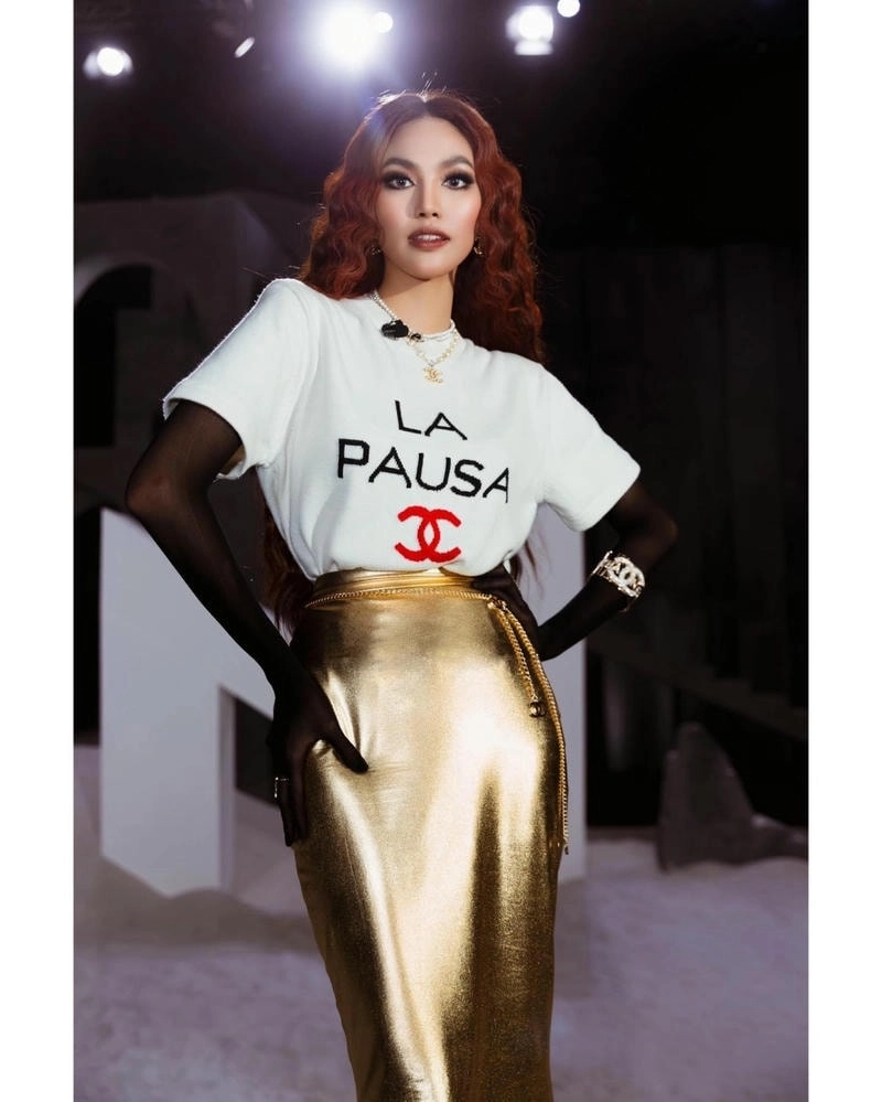 Lan Khuê Miss Universe đẹp không tì vết