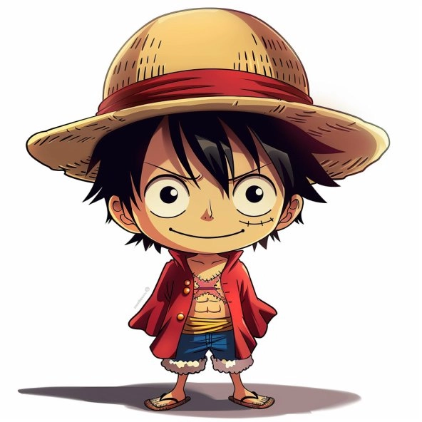 Ngắm nhìn phong cách cực ngầu luffy chibi ngầu